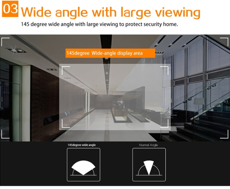 YB-43CH 4.3 inch Screen 1.0MP Security Camera Door Peephole with One-key to Watch Function, YB-43CH YB-43CH 4.3 inch Screen 1.0MP Security Camera Door Peephole with One-key to Watch Function, YB-43CH